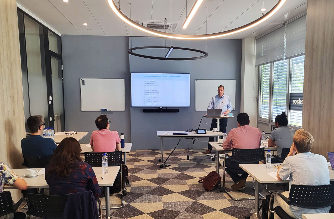 MDR and quality management system training at Medace