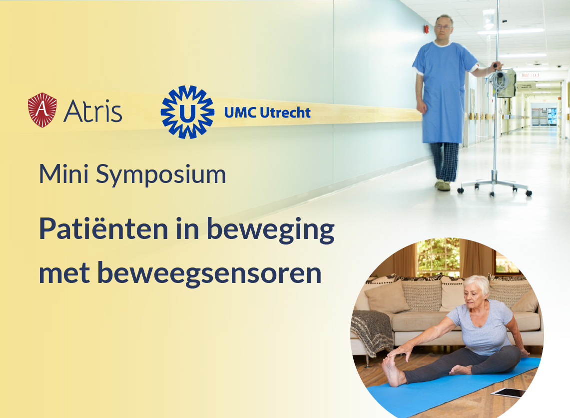 Patienten in beweging met beweegsensoren