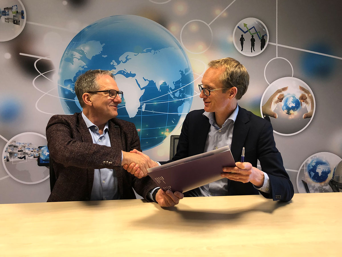 Ondertekening verlenging partnership Fontys Hogeschool