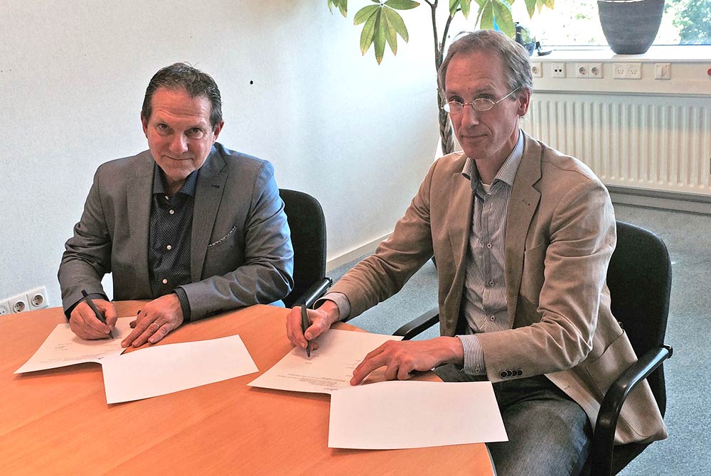 Ondertekening partnership Fontys Hogeschool